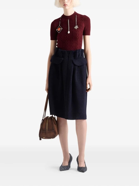 Prada wool jumper - Red - zdjęcie produktu nr 1