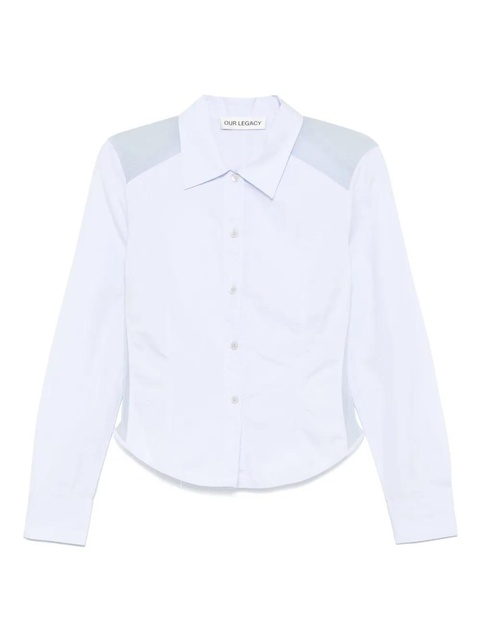 OUR LEGACY Cincher shirt - Blue - zdjęcie produktu nr 1