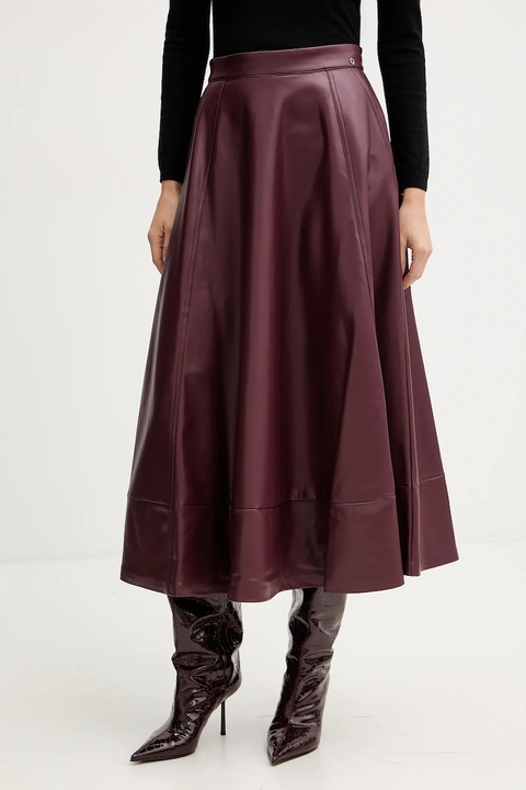 Guess spódnica DELORES midi rozkloszowana W5BD71 K8S30 - zdjęcie produktu nr 1