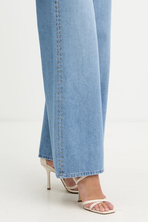 Karl Lagerfeld jeansy damskie kolor niebieski B1W10047 - zdjęcie produktu nr 2