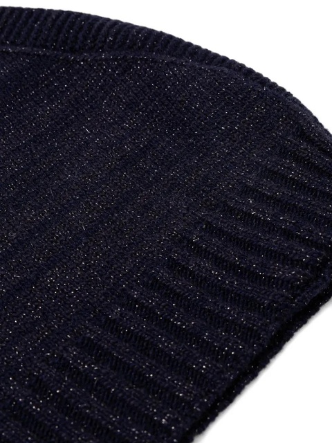 Missoni ribbed hood - Blue - zdjęcie produktu nr 2