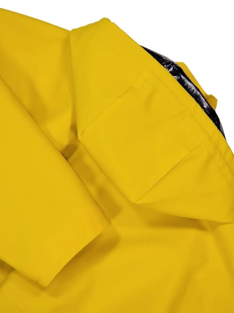Rabanne hooded drawstring raincoat - Yellow - zdjęcie produktu nr 2