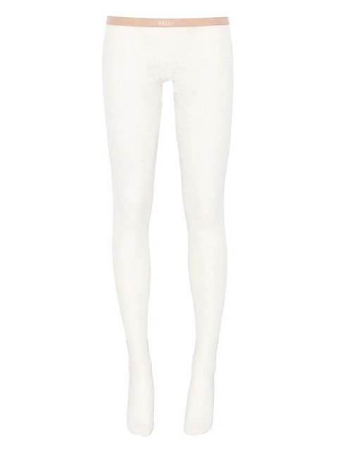 Valentino Garavani lace tights - White - zdjęcie produktu nr 1