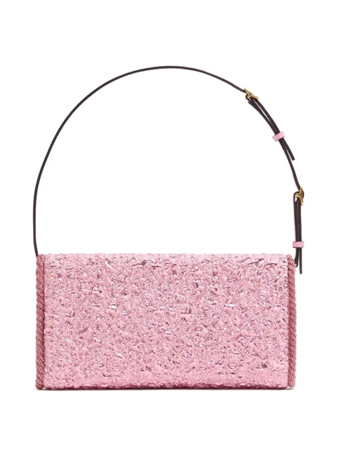 Valentino Garavani small DeVain shoulder bag - Pink - zdjęcie produktu nr 2