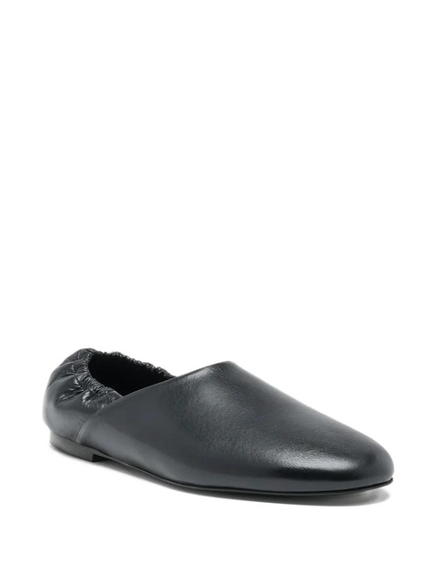 Proenza Schouler elasticated-back leather slippers - Black - zdjęcie produktu nr 2