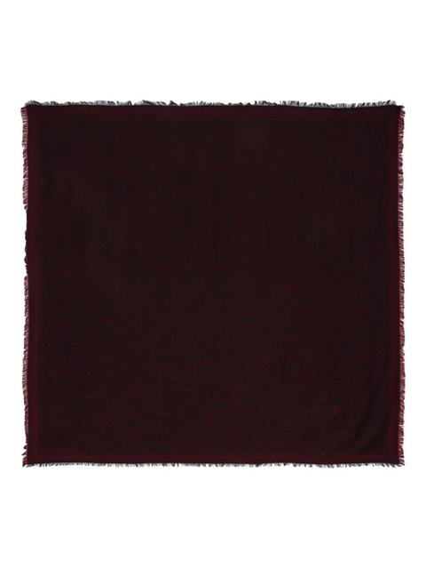 Zadig&Voltaire Glenn monogram scarf - Red - zdjęcie produktu nr 1