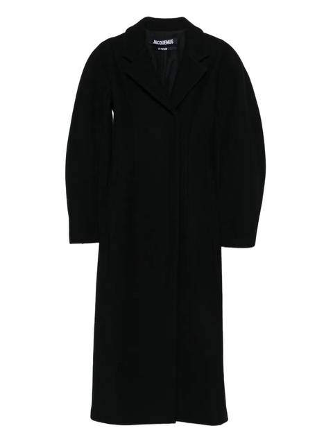 Jacquemus Le Curvo coat - Black - zdjęcie produktu nr 1
