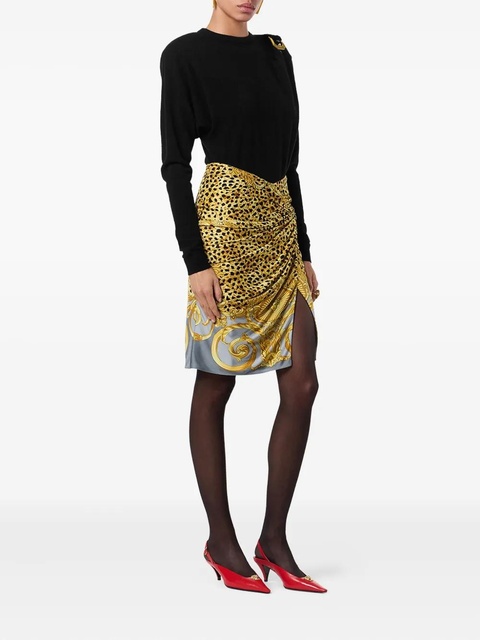 Versace wool buckle sweater - Black - zdjęcie produktu nr 2