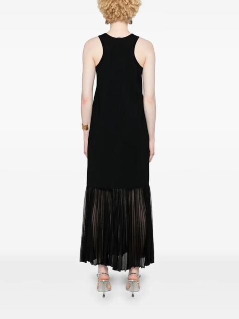 Jil Sander plissé-detailed knitted maxi dress - Black - zdjęcie produktu nr 2