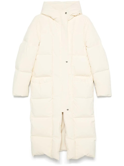 Jil Sander quilted down coat - Neutrals - zdjęcie produktu nr 1