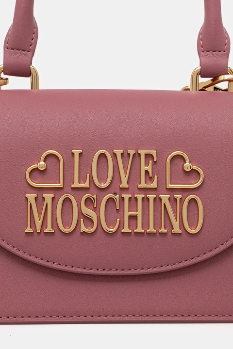 Love Moschino torebka kolor różowy JC4335PP0NK1361A - zdjęcie produktu nr 1