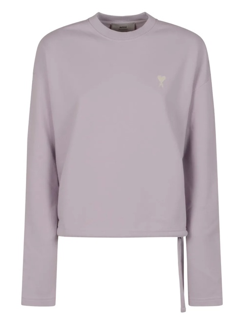 AMIRI Ami De Coeur cotton long-sleeve T-shirt - Purple - zdjęcie produktu nr 1
