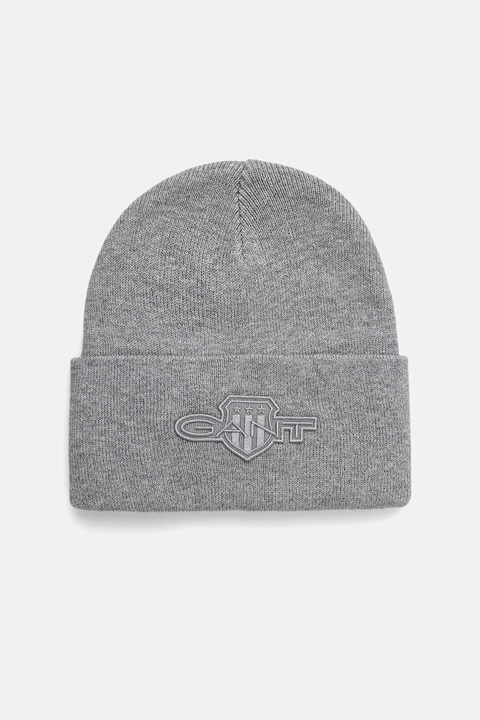 Gant czapka z domieszką wełny kolor szary 9910050 - zdjęcie produktu nr 2