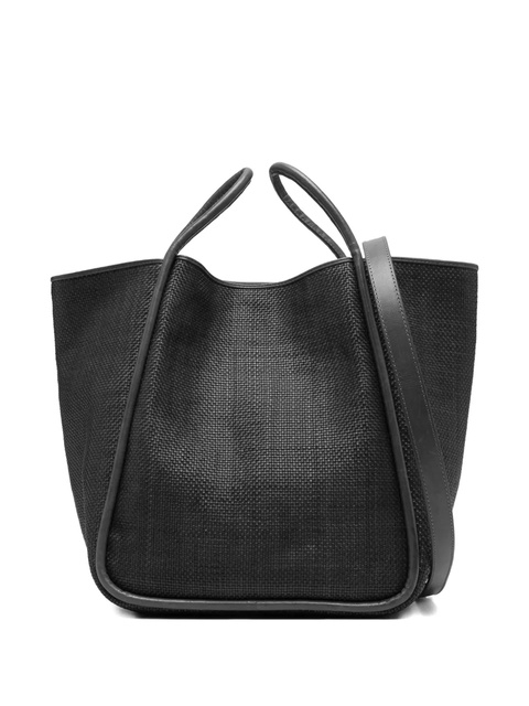 DRAGON DIFFUSION Ana woven leather tote bag - Black - zdjęcie produktu nr 1