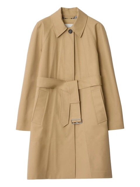 Burberry bonded cotton trench coat - Neutrals - zdjęcie produktu nr 1