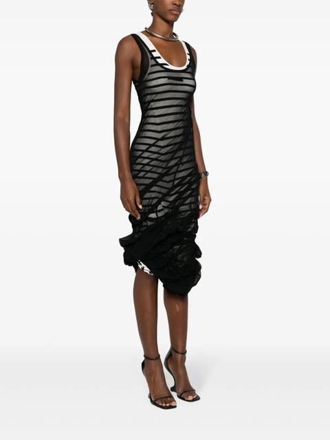 Jean Paul Gaultier The Marinière striped maxi dress - White - zdjęcie produktu nr 2