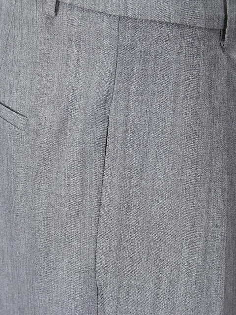 Róhe pleated slim-fit trousers - Grey - zdjęcie produktu nr 2