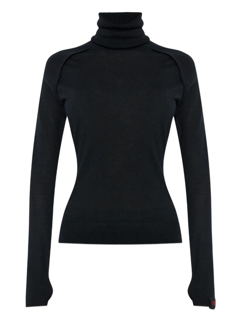 Victoria Beckham turtleneck top - Black - zdjęcie produktu nr 1
