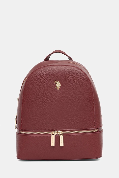 U.S. Polo Assn. plecak Jones damski kolor bordowy mały BEUJE8653WVP - zdjęcie produktu nr 1