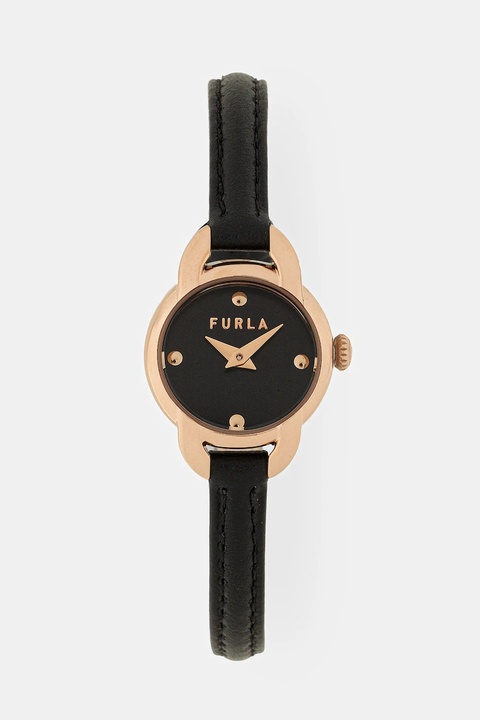 Furla zegarek damski kolor czarny WW00064004L3 - zdjęcie produktu nr 1