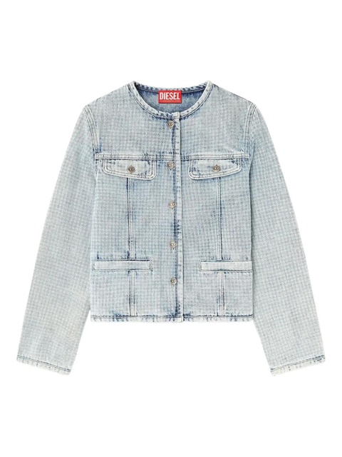 Diesel button-fastening denim jacket - Blue - zdjęcie produktu nr 1