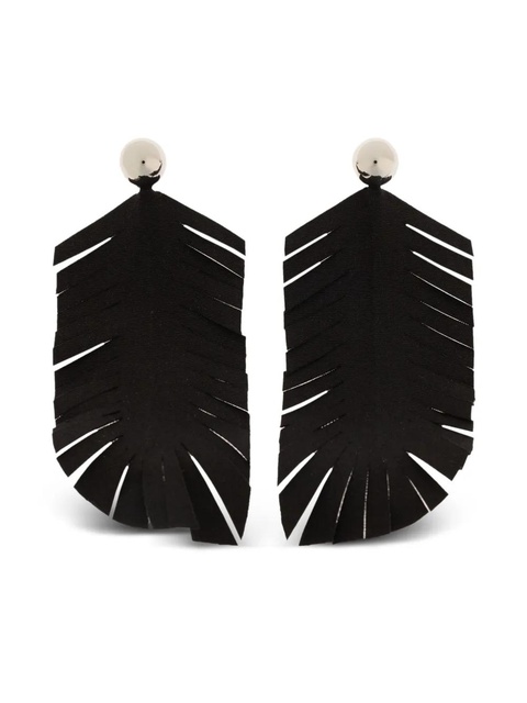 Marni Black Feathers earrings - zdjęcie produktu nr 1