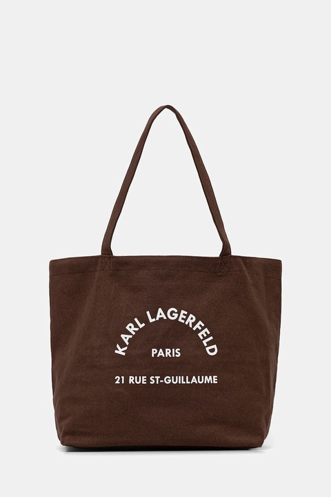 Karl Lagerfeld torebka kolor brązowy A1W50006 - zdjęcie produktu nr 1