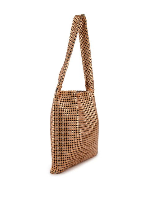 Rabanne Pixel chainmail tote bag - Gold - zdjęcie produktu nr 2