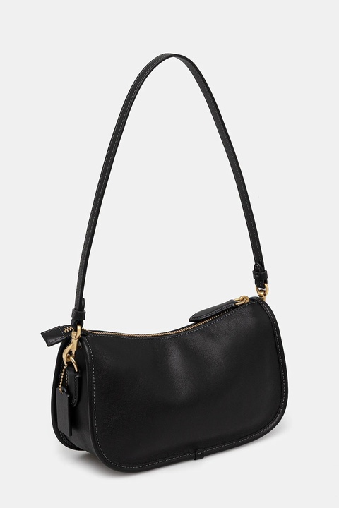 Coach torebka skórzana Waverly kolor czarny CCC36 - zdjęcie produktu nr 1