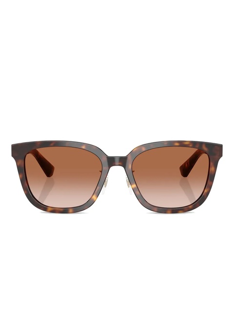Burberry Eyewear tortoiseshell square-frame sunglasses - Brown - zdjęcie produktu nr 1