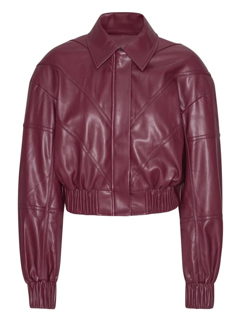 ROTATE BIRGER CHRISTENSEN quilted panel bomber jacket - Red - zdjęcie produktu nr 1