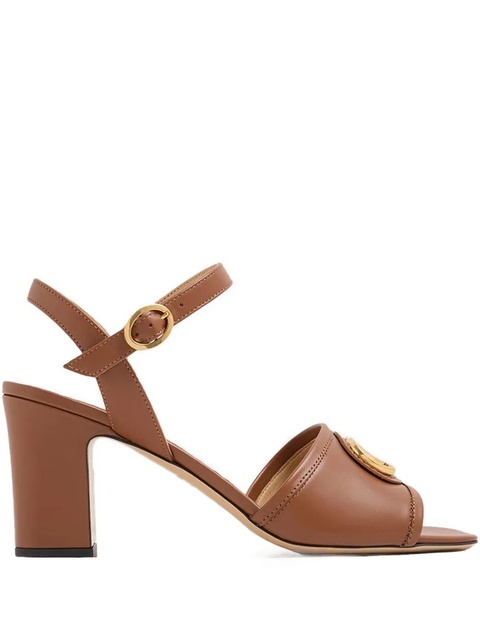 Valentino Garavani 75mm VLogo sandals - Brown - zdjęcie produktu nr 1