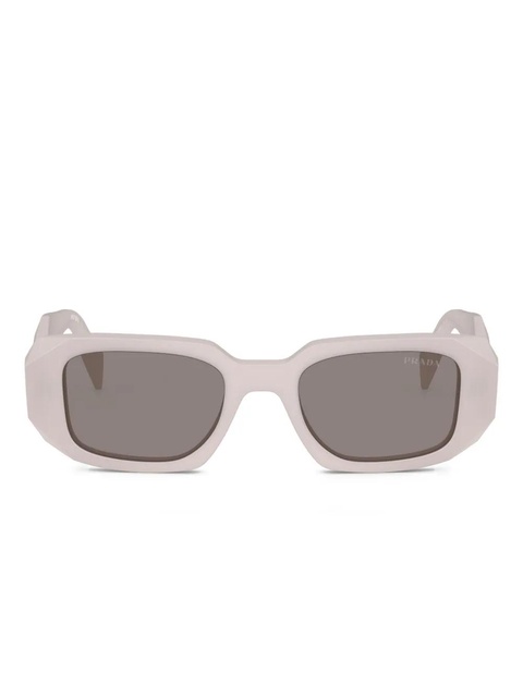 Prada Eyewear Symbole geometric-frame sunglasses - Neutrals - zdjęcie produktu nr 1