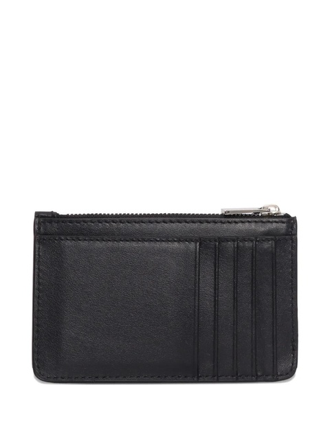Weekend Max Mara TRAFOI leather cardholder - Black - zdjęcie produktu nr 1