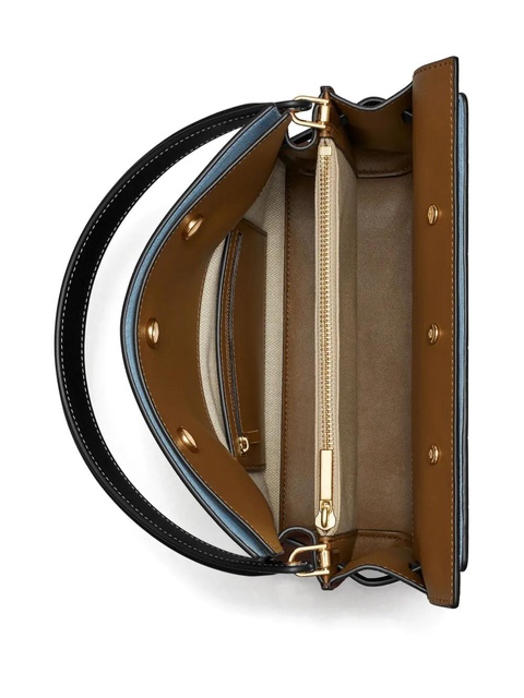 Tory Burch Lee Radziwill Textured Small tote bag - Black - zdjęcie produktu nr 2