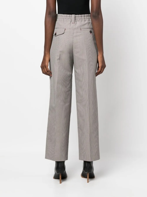 Marni pleated cropped trousers - Neutrals - zdjęcie produktu nr 2