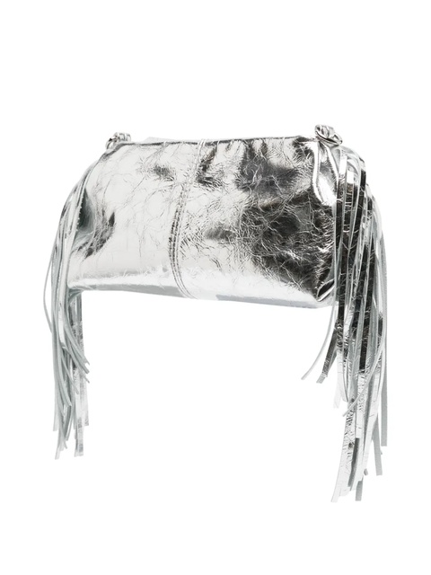 Maje mini Miss M metallic tote bag - Silver - zdjęcie produktu nr 2