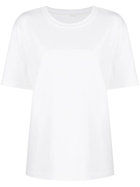 Alexander Wang rubberised-logo cotton T-shirt - White - zdjęcie produktu nr 1