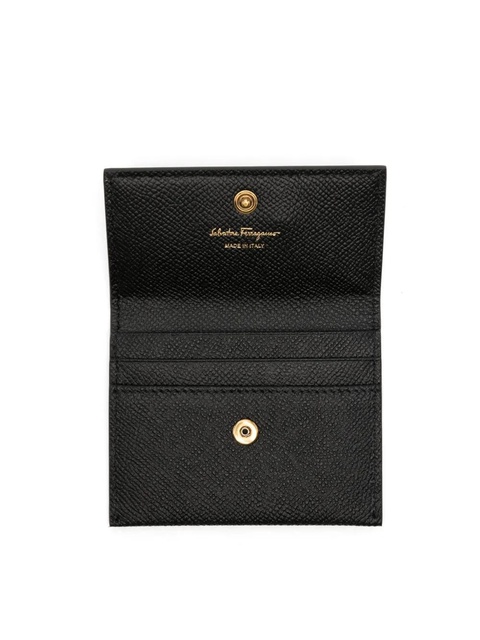 Ferragamo Gancini card holder - Black - zdjęcie produktu nr 2