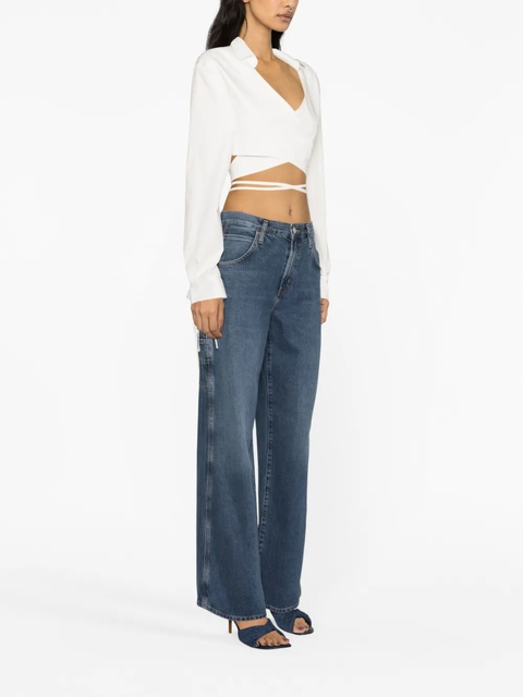 AGOLDE wide-leg jeans - Blue - zdjęcie produktu nr 2