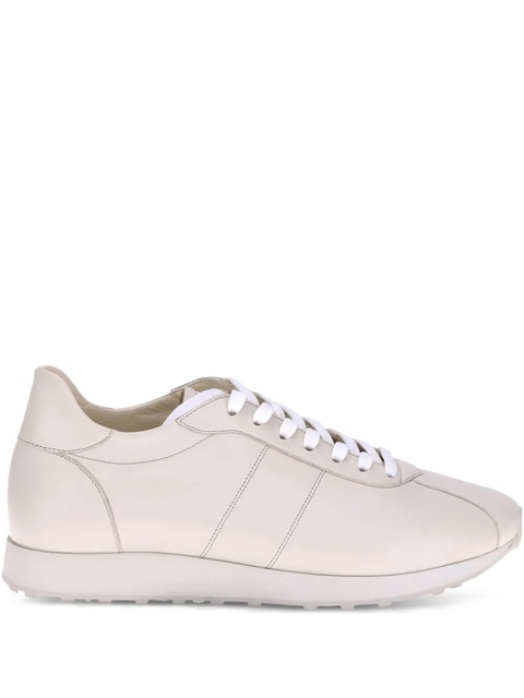 The Row leather lace-up trainers - Neutrals - zdjęcie produktu nr 1