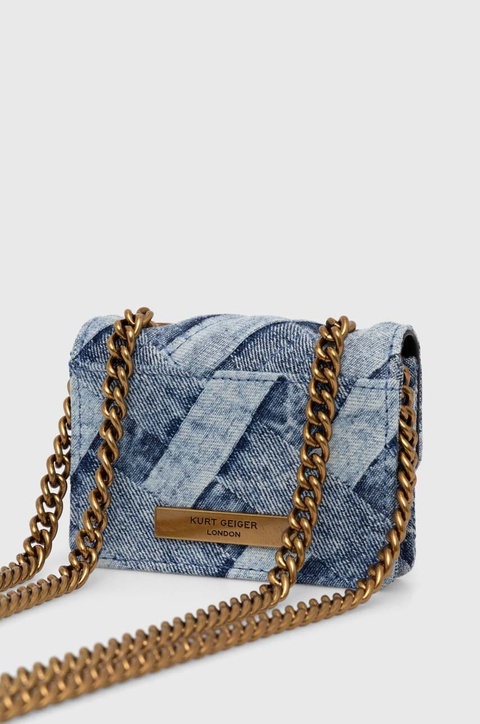 Kurt Geiger London torebka kolor niebieski - zdjęcie produktu nr 2