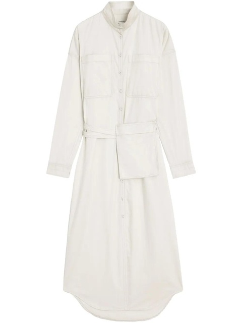 LEMAIRE belted maxi short dress - White - zdjęcie produktu nr 1