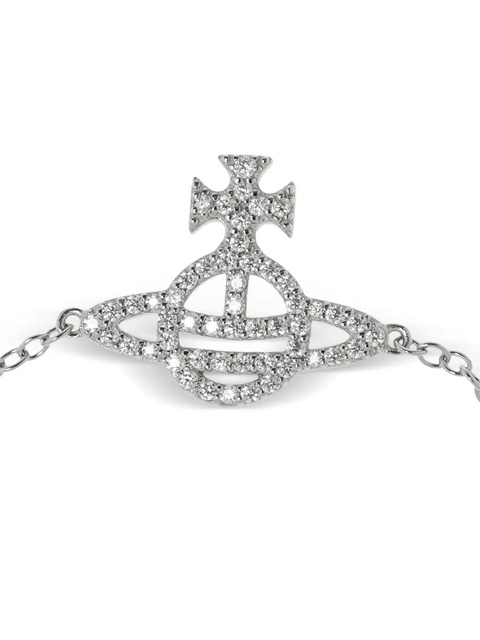 Vivienne Westwood Orb-plaque bracelet - Silver - zdjęcie produktu nr 2