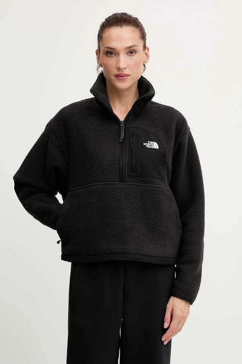 The North Face bluza Yumiori Off damska kolor czarny gładka NF0A8EV0JK31 - zdjęcie produktu nr 1