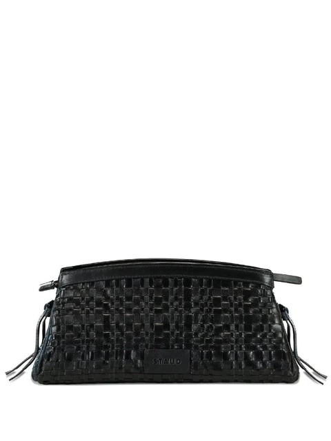 STAUD Maude woven clutch bag - Black - zdjęcie produktu nr 1
