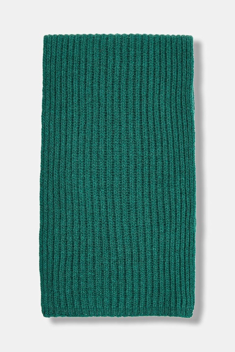 United Colors of Benetton szalik kolor zielony gładki 1302U0723 - zdjęcie produktu nr 2