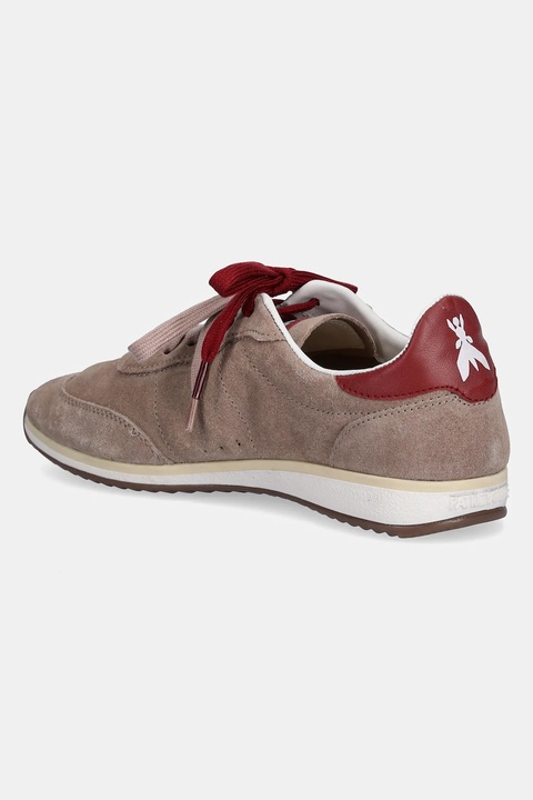 Patrizia Pepe sneakersy zamszowe damskie kolor beżowy 2Z0054 L055 FG47 - zdjęcie produktu nr 2