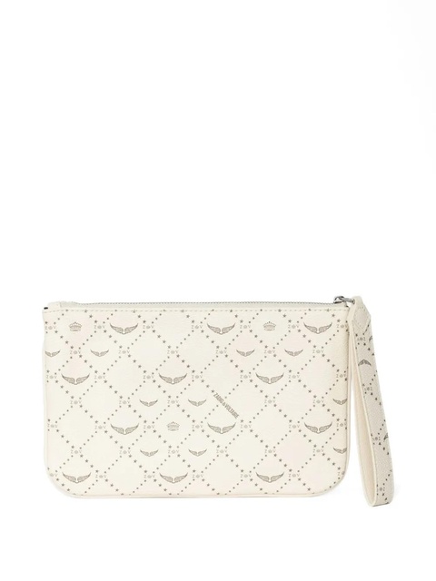 Zadig&Voltaire monogram clutch bag - White - zdjęcie produktu nr 1