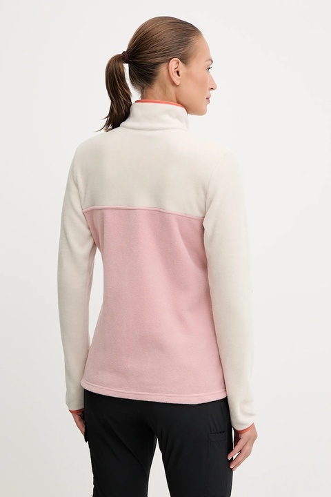 Columbia bluza sportowa Benton Springs kolor beżowy wzorzysta 2085651 - zdjęcie produktu nr 2